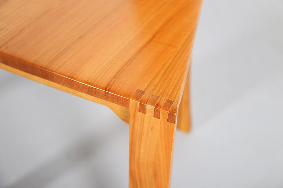 Image 1 of 2x Cherry Pearl Dot Plank Back Chairs von Robert Williams