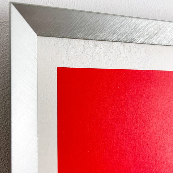 Image 1 of Robert Indiana – Yield Brother, 1971 – Siebdruck auf dickem Velinpapier. Professionell gerahmtes Museumsglas