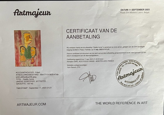 Image 1 of EdArt - Daddy Home