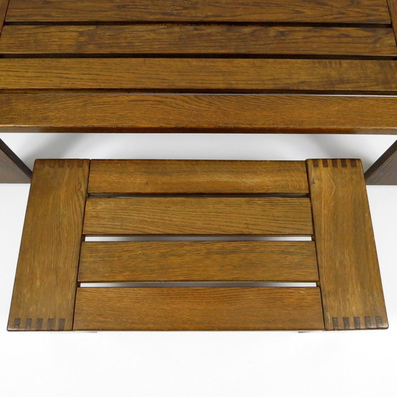 Image 1 of Set aus 2 „Schwalbenschwanz“-Couchtischen, 1970er Jahre