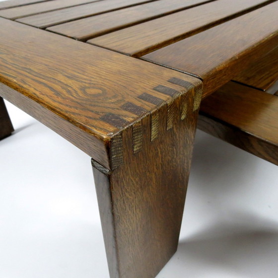 Image 1 of Set aus 2 „Schwalbenschwanz“-Couchtischen, 1970er Jahre