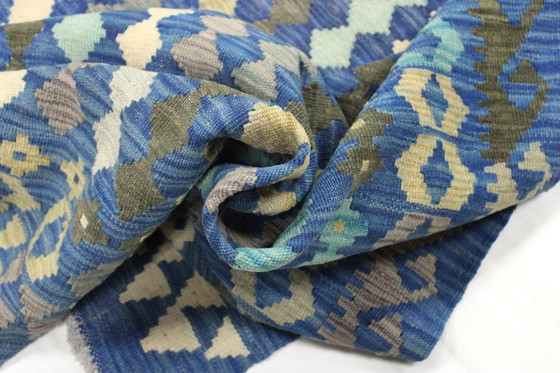 Image 1 of Original Old Style Kelim Afghan 296 X 197 Cm Top Zustand