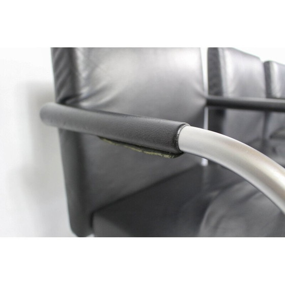 Image 1 of 6 Stühle aus Vintage-Leder von Antonio Citterio für Vitra