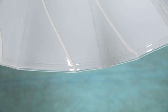 Image 1 of Vintage Glas-Pendelleuchte Kalmar Fazzoletto