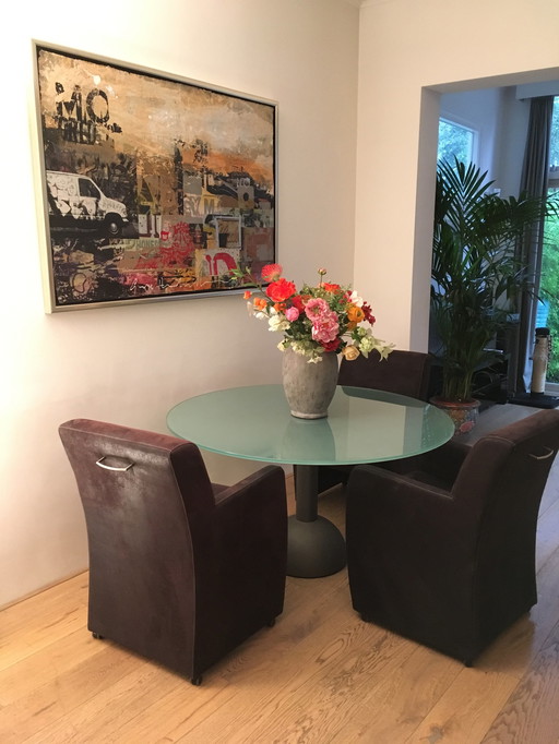 Poltrona Frau Chalice Esstisch