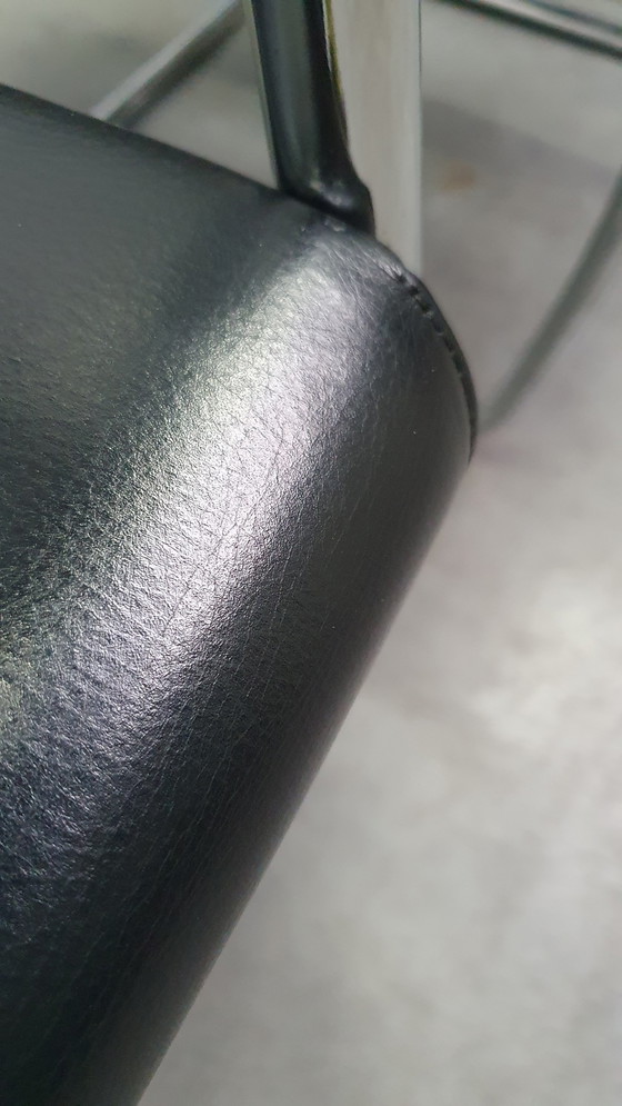 Image 1 of 8x Ludwig Mies van der Rohe Fasem Italien Stuhl