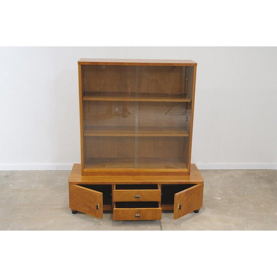 Image 1 of Vintage Art Deco Bücherregal, Tschechoslowakei 1930