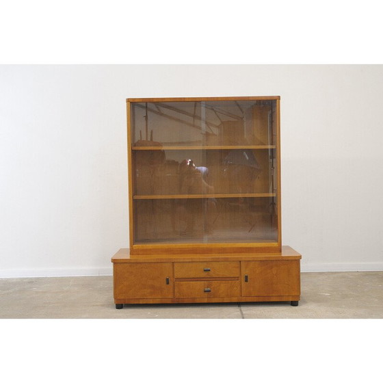 Image 1 of Vintage Art Deco Bücherregal, Tschechoslowakei 1930