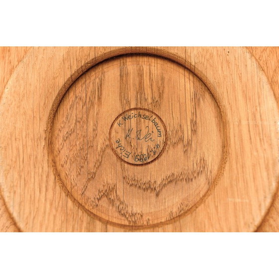 Image 1 of Schale aus Eichenholz von K. Weichselbaum, Deutschland 1999