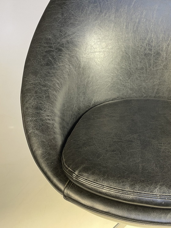 Image 1 of Pastoe Sessel, Little Egg Chair, 1960'S Drehstuhl