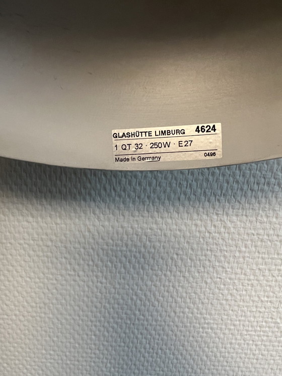 Image 1 of 2x Glashütte Limburg Hängelampe