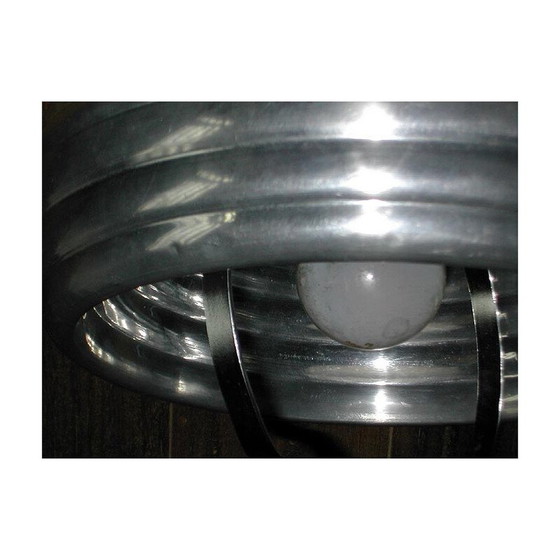 Image 1 of Italienische Hängelampe aus Aluminium - 1970er Jahre