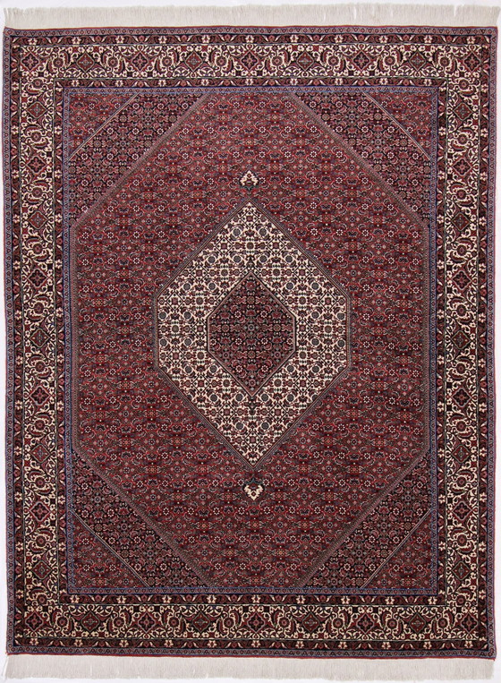 Image 1 of Original Handgeknüpfter Perserteppich Bidjar Takab Sehr Fein Geknüpft 262 X 197 Cm Top Zustand