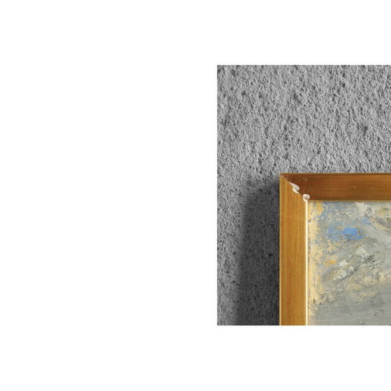 Image 1 of Vintage Öl auf Karton von Nils Böcklin, 1960er Jahre