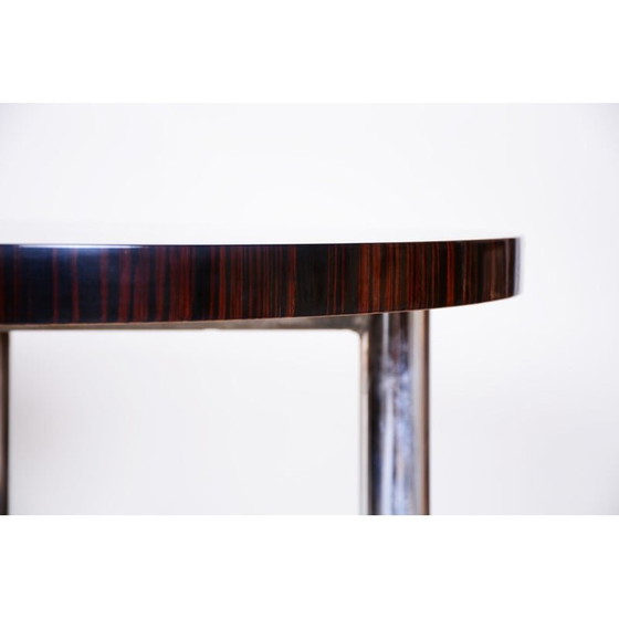Image 1 of Couchtisch aus Ebenholz im Art-déco-Stil für Mucke Melder, 1930