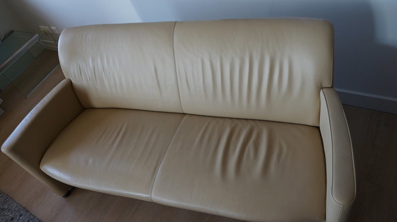 Image 1 of Leolux Sofa 2.5 Sitzer Leder beige