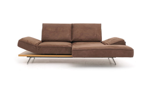 Koinor Phönix Ecksofa Bank Couch Sofa Stoff Braun Multifunktional
