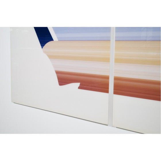 Image 1 of Vintage-Diptychon mit abstrakten Motiven, 2000