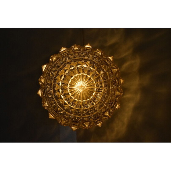 Image 1 of Klassische Wandlampe aus Glas und Keramik, Tschechoslowakei 1960