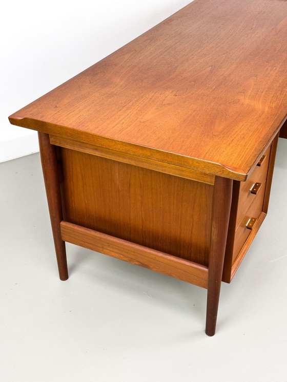 Image 1 of Teak Model 207 Desk By Arne Vodder For Sibast, 1960S