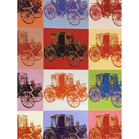 Image 1 of Andy Warhol Cars Vintage-Kalender für Mercedes Benz