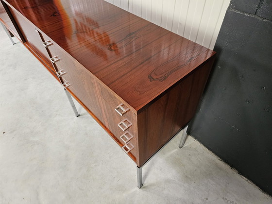 Image 1 of Vintage Palisander/Chrom Anrichte, Top Zustand