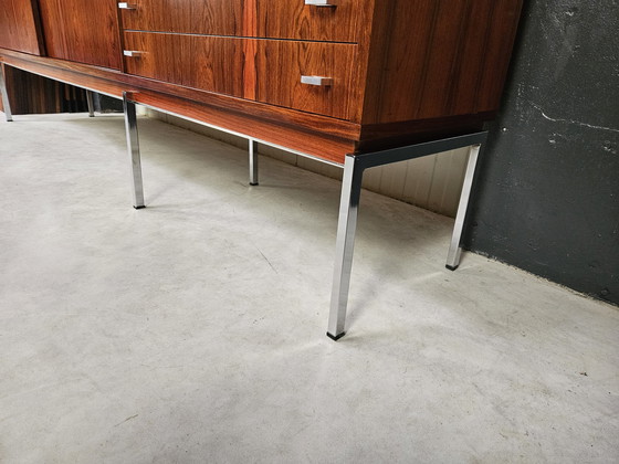 Image 1 of Vintage Palisander/Chrom Anrichte, Top Zustand