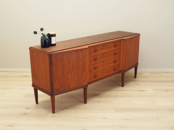 Image 1 of Anrichte aus Teakholz, Dänisches Design, 1960er Jahre, Produktion: Dänemark