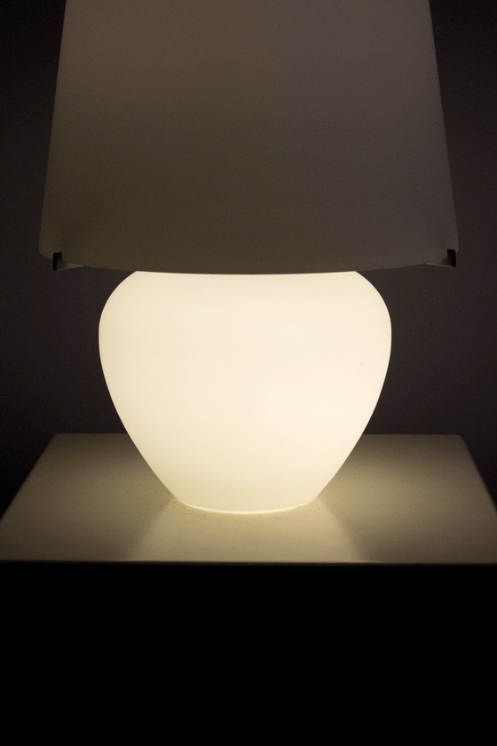 Image 1 of Xl 'Naxos' Vistosi Murano Lampe 1970er Jahre