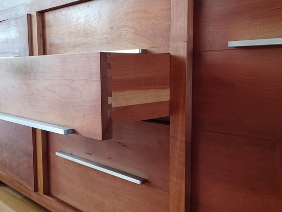 Image 1 of Riva 1920 italienisches Sideboard aus Kirschholz