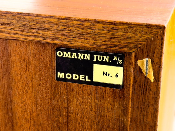 Image 1 of Danish Teak Bookcase from Omann Jun, 1960s