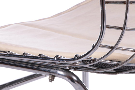 Image 1 of Knoll Bertoia Barhocker mit schönem Originalpolster, 1970