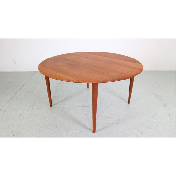 Image 1 of Vintage Couchtisch aus Teakholz von Peter Hvidt und Orla Mølgaard Nielsen für France und Søn, Dänemark 1950