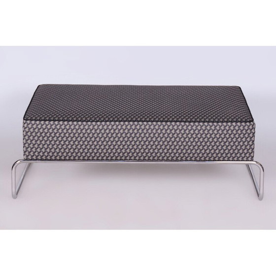 Image 1 of Vintage Bauhaus Ottomane, Tschechisch 1930er Jahre