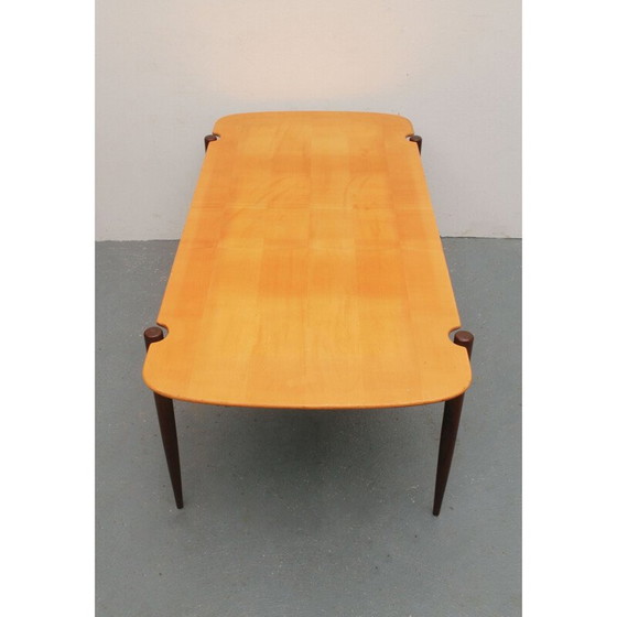 Image 1 of Skandinavischer Couchtisch aus Mapleteak, 1950