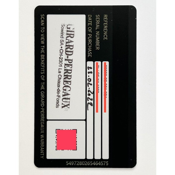 Image 1 of Vintage Uhr 9931 von Girard Perregaux Cap 2.O