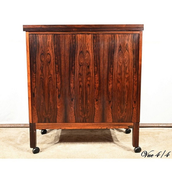 Image 1 of Rollbare Bar aus Rio-Palisanderholz von Torbjørn Afdal für Bruksbo, Norwegen 1960