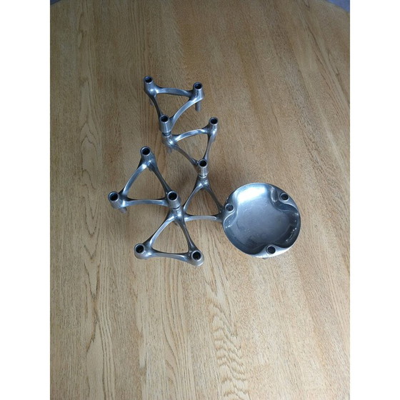 Image 1 of Vintage-Kerzenleuchter-Set von Cäsar Stoffi und Fritz Nagel, 1960