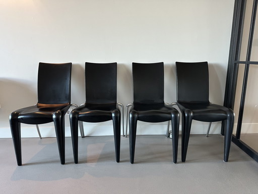 4x Vitra - Louis 20 von Starck