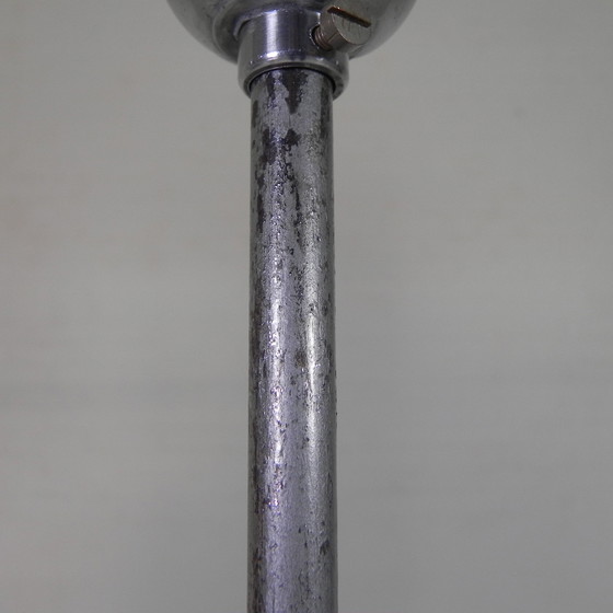 Image 1 of Art-Deco-Hängeleuchte mit gestuftem Glasschirm, Semlite Vsl, 1930er Jahre