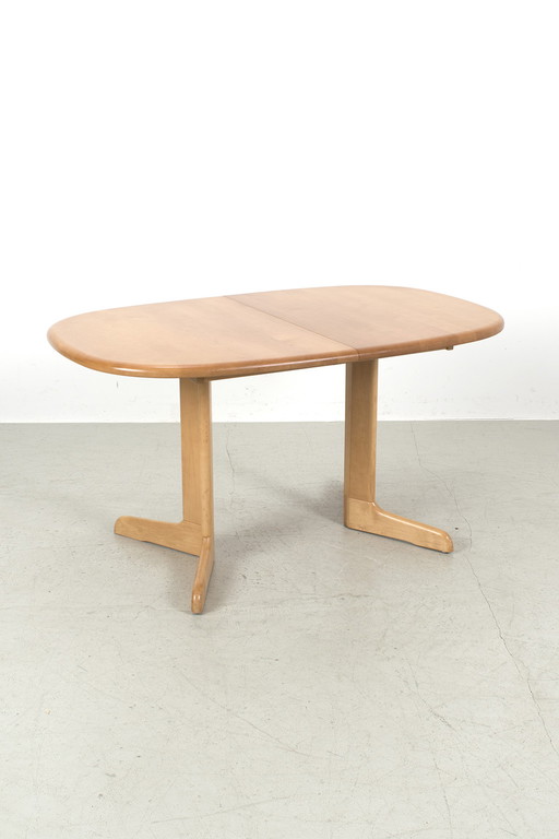 Ausziehbarer ovaler Vintage Tisch