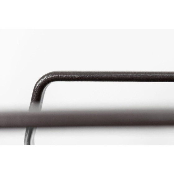 Image 1 of Paar Vintage-Sessel aus braunem Aluminium für Mauser, Deutschland 1970