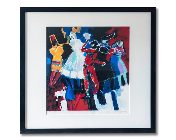 Image 1 of Jan Peter van Opheusden Karnevalslithographie