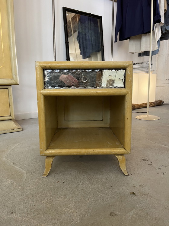 Image 1 of Set aus Kleiderschrank, Frisierkommode und Nachttisch im Art Déco-Stil