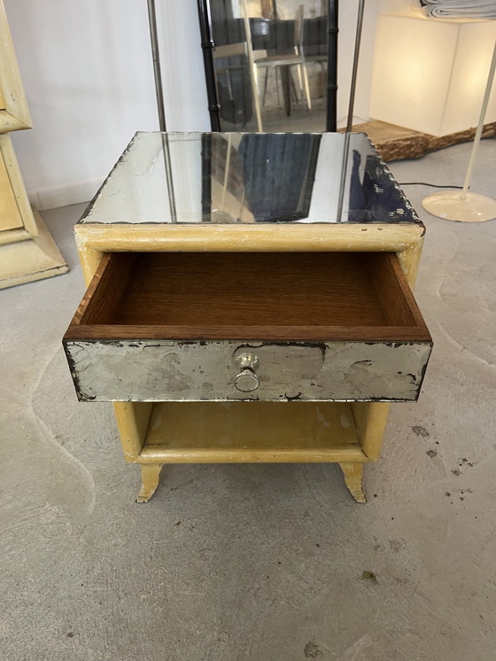 Image 1 of Set aus Kleiderschrank, Frisierkommode und Nachttisch im Art Déco-Stil