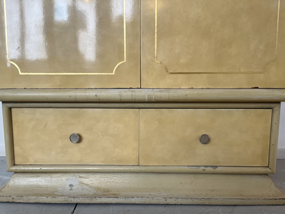 Image 1 of Set aus Kleiderschrank, Frisierkommode und Nachttisch im Art Déco-Stil