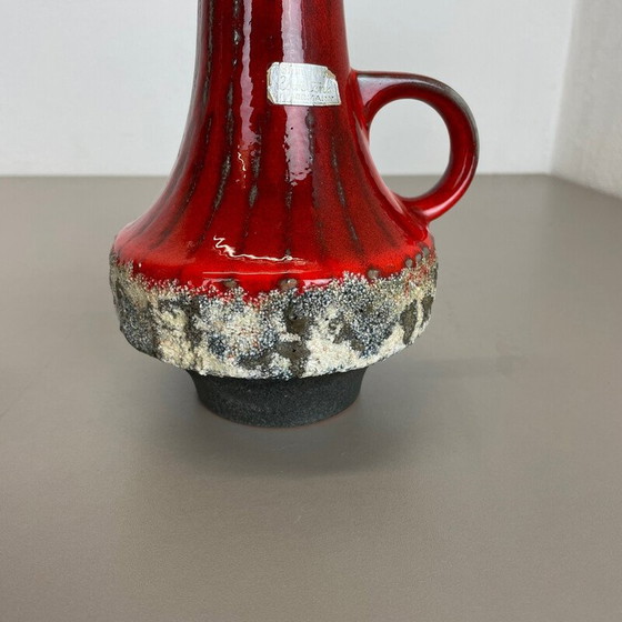 Image 1 of Paar alte Keramikvasen "Ufo" von Heinz Siery für Carstens Tönnieshof, Deutschland 1970er Jahre