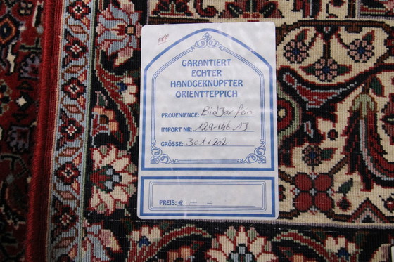 Image 1 of Original Handgeknüpfter Perserteppich Bidjar Takab Sehr Fein Geknüpft 301 X 202 Cm Top Zustand