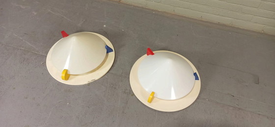 Image 1 of 2x Memphis Milano Style Wandlampen