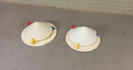 Image 1 of 2x Memphis Milano Style Wandlampen